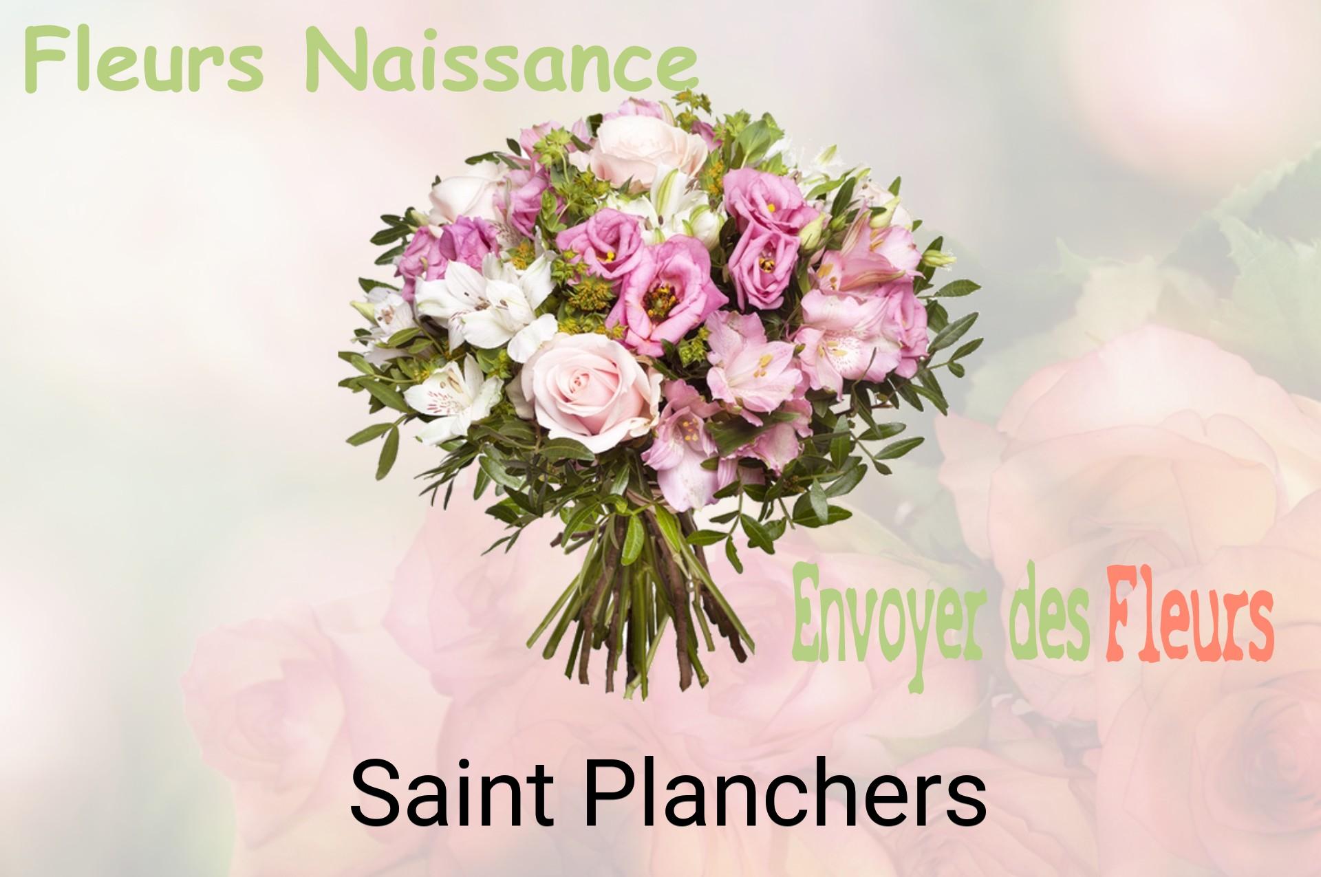 Bouquet de fleurs de naissance livré à Saint-Planchers